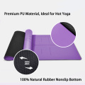 Yugland Pu eco yoga mats printed Eco Friendly PU Pilates Yoga designer Mat With Logo